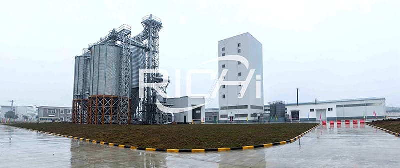 Customized full automatic 180,000 tons per year poultry animal compound feed manufacturing plant project report