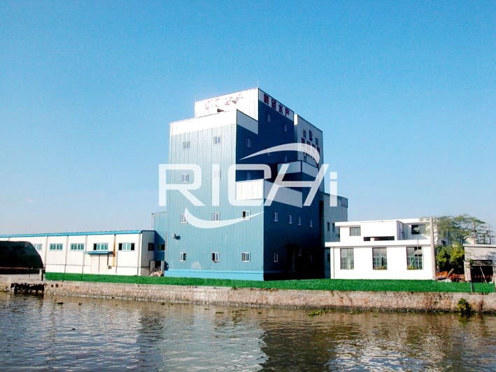EPC project large capacity 60t/h aquatic feed 75t/h poultry feed production factory in China