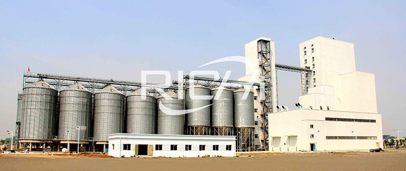 How to solve the problem of finished product classification in the 100t/h poultry animal feed factory production process?