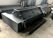 pellet crumbler frame