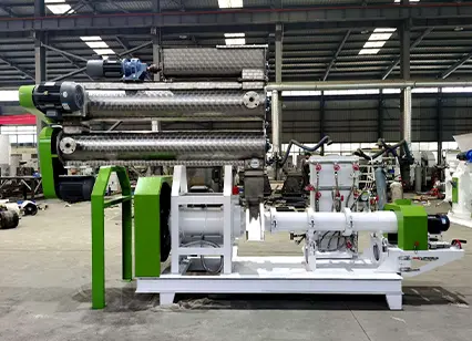 floating feed extruder machine