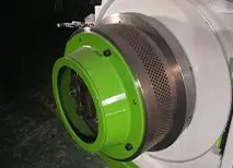 pelleting chamber of fuel pellet machine