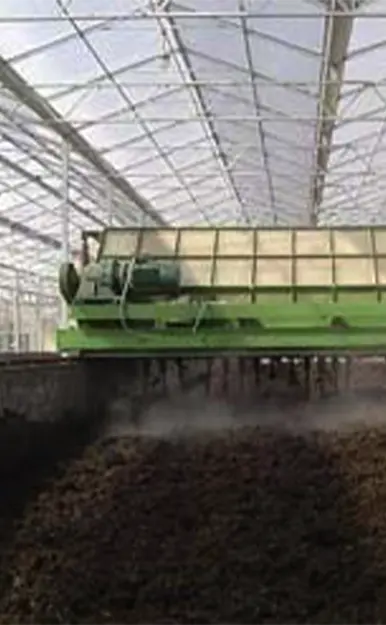 organic fertilizer turning