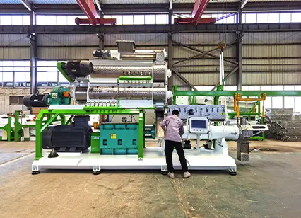 fish feed extruder machine