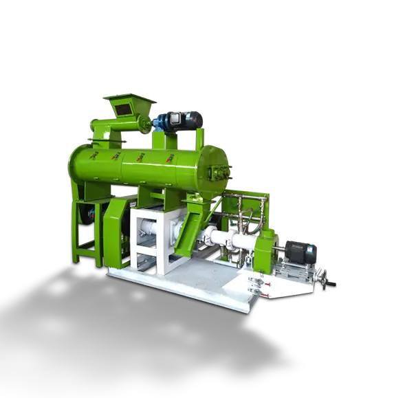 wet type fish feed extruder