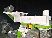 wood pellet machine feeder