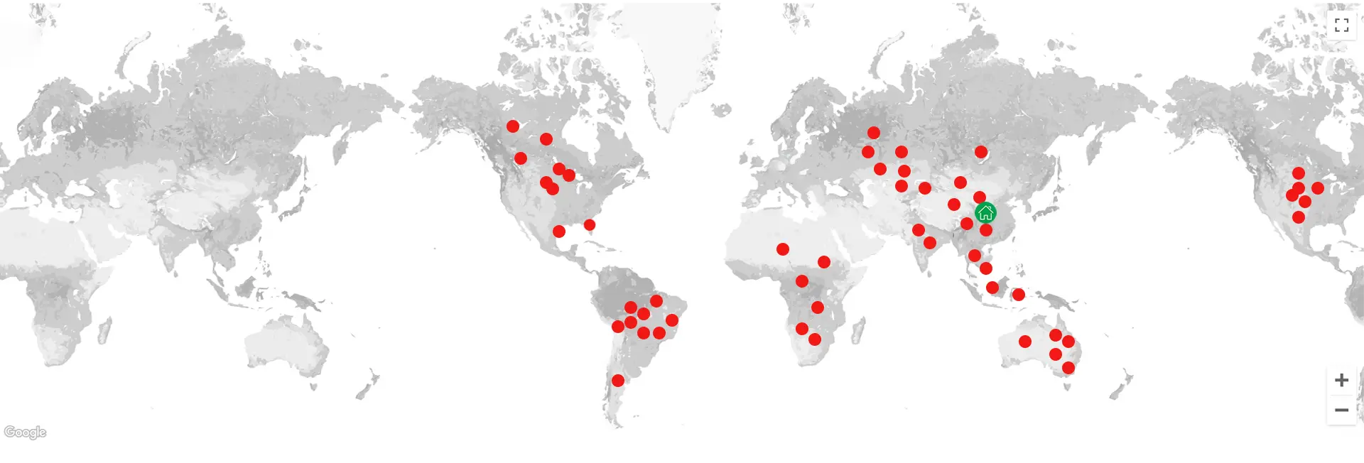 RICHI Machinery has a global footprint