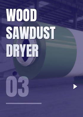wood sawdust dryer